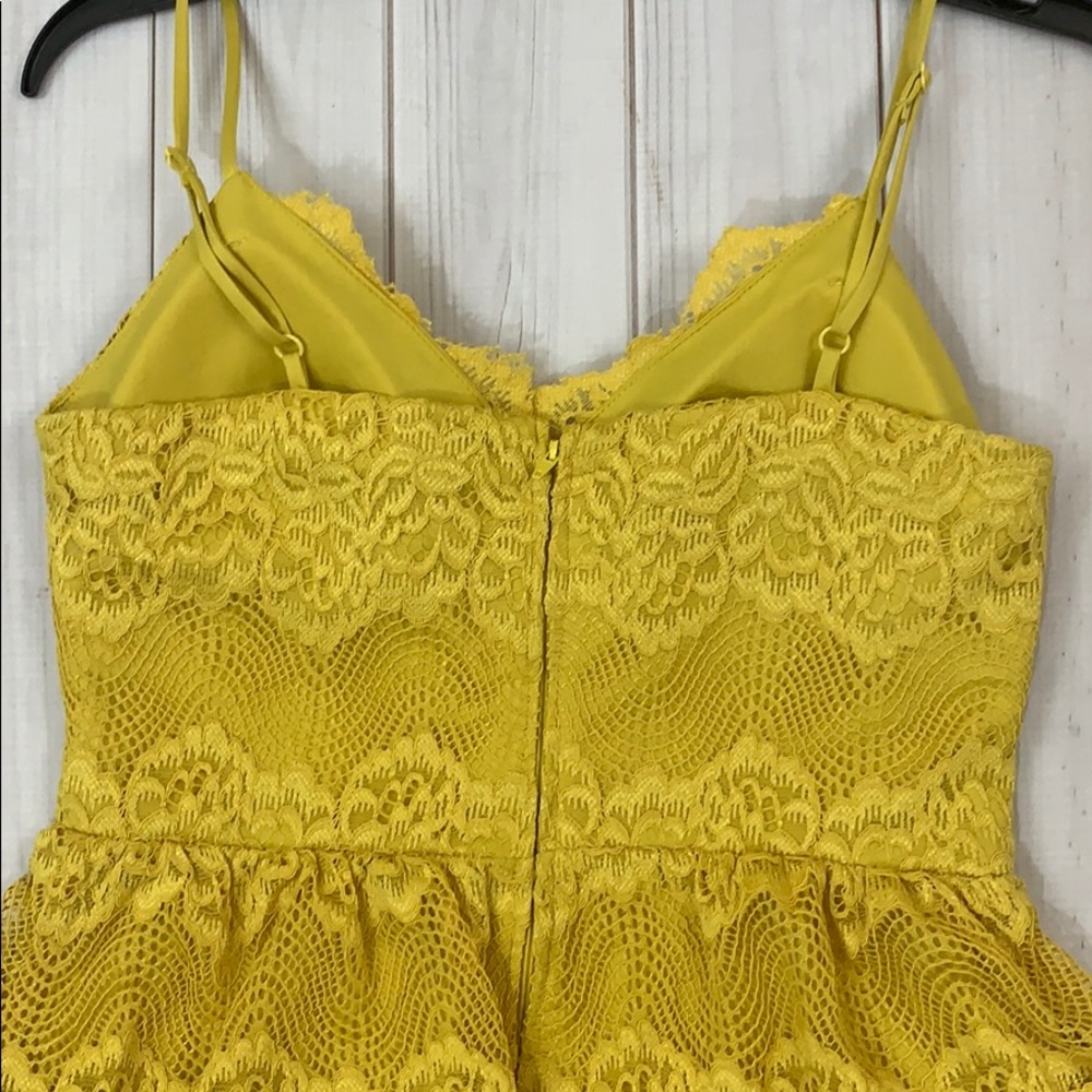 Tiered Lace Fit and Flare Skater Dress - Picture 3 of 6